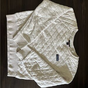Patagonia Cream Quilted Women's Sweater